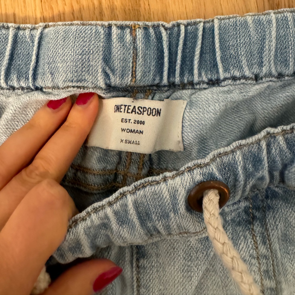 One Teaspoon Drawstring Boyfriend Jeans - Picture 6 of 6